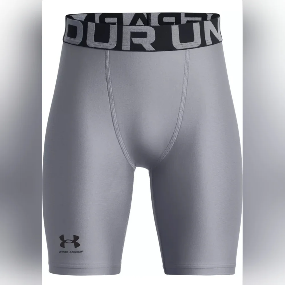 NWT Under Armour Heat Gear Fitted Moisture Wicking Shorts, Boys Large - Picture 1 of 2